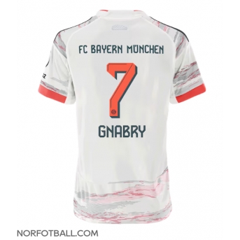 Billige Fotballdrakt Bayern Munich Serge Gnabry #7 Replika Bortedrakt Dame 2025-26 Kortermet